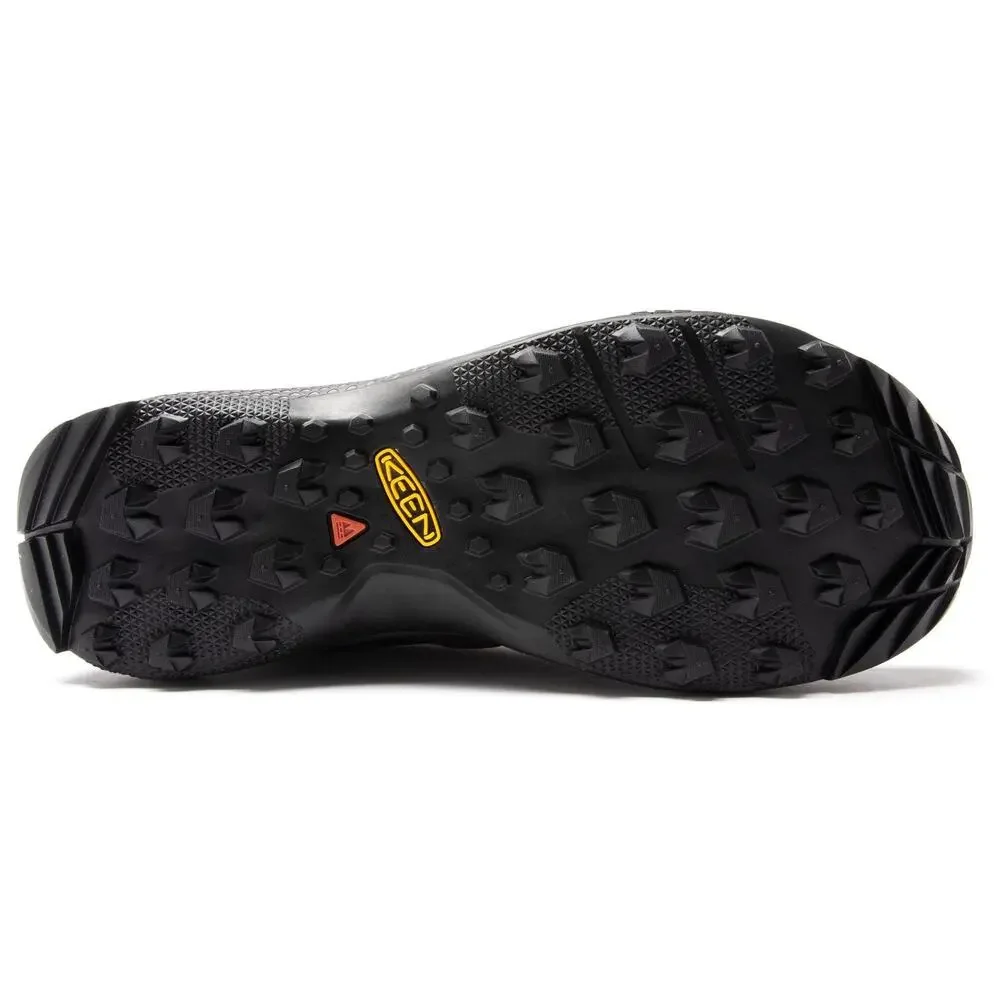 KEEN MEN'S EXPLORE WP HIKING SHOE, MAGNET BRIGHT YELLOW, 8.5 UK